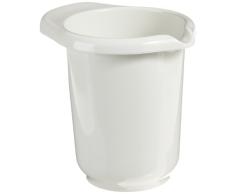 Emsa Superline - Jarra medidora de 1,2 litro de plÃ¡stico, indicadores de medidas en el interior, fÃ¡cil limpieza al lavavajillas, color blanco