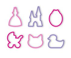 Tescoma 630920 JGO 6 Cortapastas para NIÃAS Delicia Kids, De plÃ¡stico