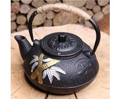 Croci Tetera 600 ml Negro Decorado, None, 10