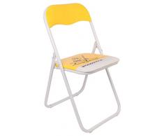 Brunch Time Silla Plegable Peanuts Woodstock Amarillo