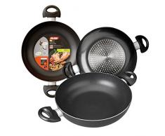 IBILI 405640 - Sarten Honda 2 Asas Indubasic 40 Cms.