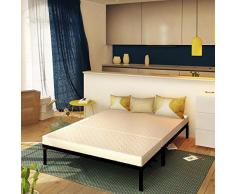 Baldiflex Brio Colchón para Sofá Cama, con Pliegue para el Asiento, ortopédico, ergonómico e hipoalergénico Medida 160x190 cm