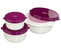 Emsa Micro Family Juego de recipientes para microondas, plÃ¡stico, 6 unidades