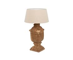 Adda Home Lampara Sobremesa Madera Sankara 57X66X76Cm