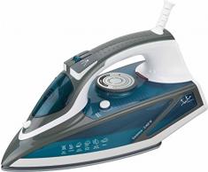 Jata PL619C Plancha de Vapor Verámica Suela Cerámica Extragrande Vapor Vertical con Autolimpieza Antigoteo Antical Permanente Vapor 20-30 g/min Depósito 450 ml 2600 W