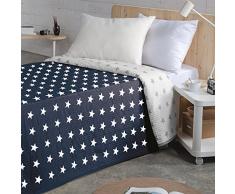 VIALMAN Colcha Sofia 10, Marino, Cama 135 : 230 CM X 270 CM