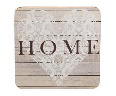 Kitchen Craft Everyday - Home Posavasos, Color Gris, Juego de 4