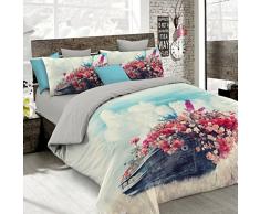 Sogni dAutore Sogni D Autore Cubierta de edredón con impresión digital de cobertura completa,250x200cm, SD17, DOBLE