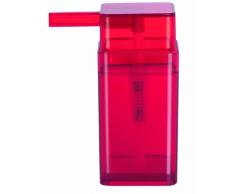 Spirella 10.15293 Cubo - Dispensador de jabón líquido, Color Rojo