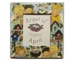 Gnomys Diaries Angel De Abril Marco de Fotos con Iman, Cartón, 6x0.2x8 cm