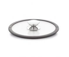 Berndes 007588 - Tapa de Cristal con Borde de Silicona para ollas (28 cm)