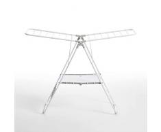 Rayen | Tendedero multifuncional | Material resistente | Tendedero con varillas XXL | superficie de tendido de 16 metros | Maya de secado de ropa delicada | 4 colgadores para calzado | 145 X 61 X 98cm