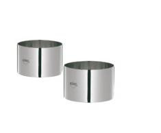 KÃ¼chenprofi 0905052804 - Moldes para Platos y Postre, Juego Variado de 4 Piezas, tamaÃ±o Grande