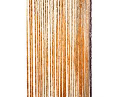Catral 71060016 Cortina de Madera Diamond L60, Naranja y Amarillo, 200 x 90 cm