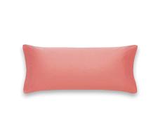 Sancarlos â Funda Almohada Combicolor, Color Coral, 100% AlgodÃ³n percal, Almohada Cama de 105 (45x125)