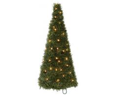 System Expo 802-70 Start - Árbol de Navidad (cónico, 60 cm, con decoración incluida)