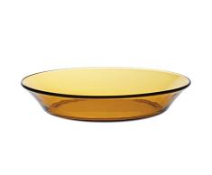 Duralex - Plato Hondo Lys Ambar, 19,5 cm, 6 unidades