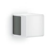 Steinel L 835 MC antracita, aplique exterior LED, sin sensor, conectable en red a travÃ©s de la aplicaciÃ³n Bluetooth, 9,1 W, blanco cÃ¡lido