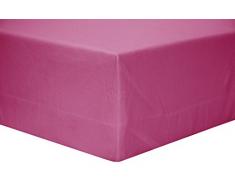 BSensible Tencel Sábana bajera protectora impermeable y transpirable Rosa (Fucsia) 80 x 200