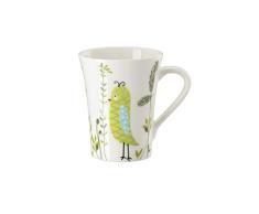 Hutschenreuther My Mug Collection Birdie - Taza con asa, color verde