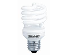Sylvania Bombilla en Espiral E27 Edison Screw ES, 12 W, Blanco cálido