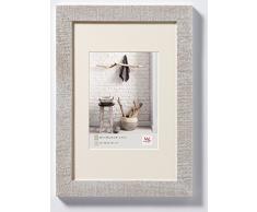 Walther Home Holzr. 010X015 Hellgrau Marco de Fotos, Madera, Gris Claro, 10 x 15 cm
