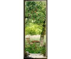 Plage Picnic En La Hierba Trampantojo de Puerta, Vinilo, Multicolor, 83x3x204 cm