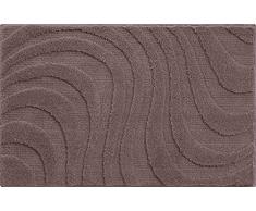 Grund Lake Alfombrilla de baño 100% poliacrÃlico, ultrasuave, Antideslizante, con Certificado Ãko-Tex, Glory - kakao, 70 x 120 cm