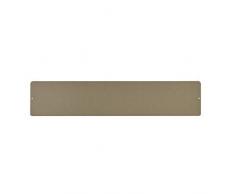 KalaMitica 60014-902-001 Pizarra magnética para Pared, Acero, Color Beige, Dimensiones 14x70x0,12 cm