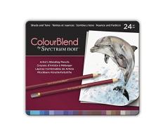 Rayher 60622000Â colourb Lend Shade and Tone Caja, Surtidos, 24Â Unidades, Madera, Multicolor, 23.5Â x 20Â x 1.5Â cm