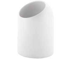 Gedy 20090200300 Papelera, Blanco, 10.8 L
