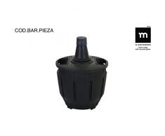 La mediterranea - Garrafa forrada vidrio 4l c/tapón apple