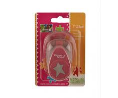 Vaessen Creative Perforadora de Papel, Estrella, Talla M, Para Proyectos DIY, Scrapbooking, CreaciÃ³n de Tarjetas y MÃ¡s