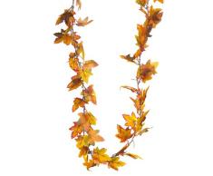 HEITMANN DECO - Guirnalda eléctrica con Hojas de Arce - Guirnalda Decorativa de otoño con 20 Leds - a Pilas; para Uso en Interiores