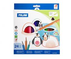 Milan Gomas de borrar, Blanco, PequeÃ±o, 24