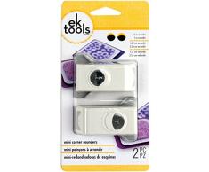 EK Success Cortador de Esquinas Mini Set, Plástico y Metal, Gris, 3.9x10.89x19.78 cm