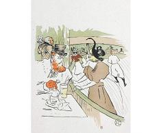 Toulouse-Lautrec Professional Beauty Painting Art Print Canvas Premium Wall Decor Poster Mural Pintura pared PÃ³ster