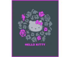 CTI 040867 Manta de Fleece Hello Kitty Rosa, 110 x 140 cm