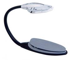 Velamp Goose Lectura, lÃ¡mpara de Clip con 1 LED, no Deslumbrante, luz de Libro con Abrazadera nocturnos, Lector electrÃ³nico, niÃ±o, Kindle, Estudio, Cama, Gris