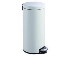 EKO Serene paso papelera 30L, color blanco