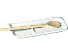 Emile Henry - Bandeja para Cuchara de Cocina (1 Unidad, cerÃ¡mica), Color Blanco