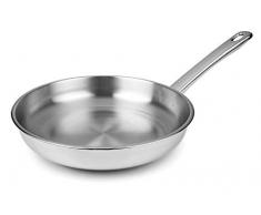 Lacor 40629 - Sartén Vitrocor Inox Antiadherente Tricapa, 28 cm