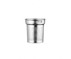Price & Kensington 0056.545 - Filtro de tetera de acero inoxidable de 2 tazas, color plateado, 1 unidad