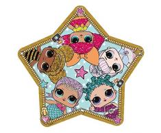 CerdÃ¡ LOL Toalla infantil estrella playa piscina para niÃ±as, Multicolor, 115 X 110 CM