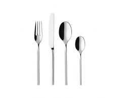 Villeroy & Boch NewWave Cubertería, Para hasta 6 personas, 24 piezas, acero inoxidable