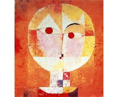 Legendarte Cuadro Lienzo, ImpresiÃ³n Digital - Senecio Paul Klee, cm. 80x90 - DecoraciÃ³n Pared