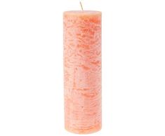Eliana Home 433025 - Vela rustica naranja, 7 x 20 cm