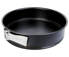 Dr. Oetker Molde Desmontable 1 Fondo 24Cm. Antiadherente, Metal, Negro, 24 cm