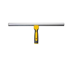 Vermop Soporte para limpiacristales, Aluminio, Polipropileno, Antracita, Amarillo, 45 cm
