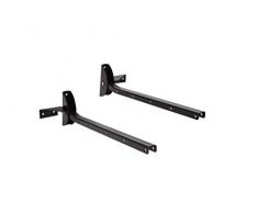 Sauvic Tendedero de Pared abatible Acero galvanizado de Color Negro
